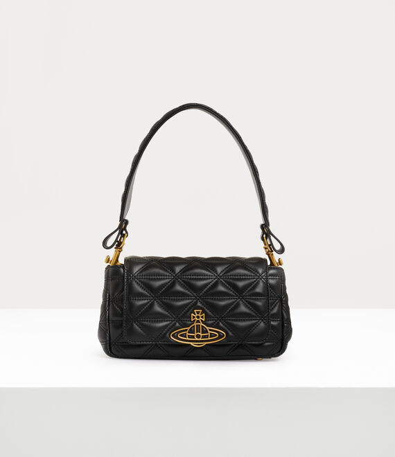 Vivienne Westwood Hazel Small Handbag in BLACK